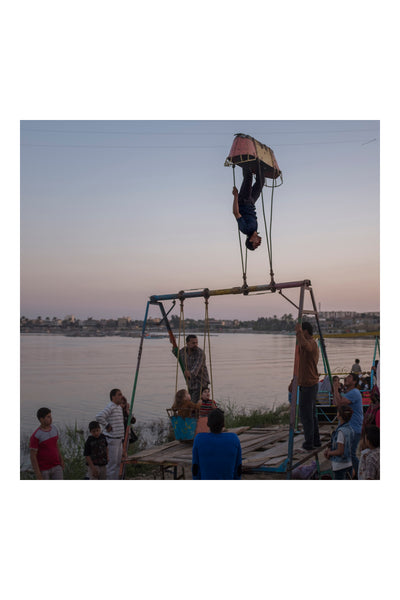 Swinging in Celebration at Rossita City, Egypt