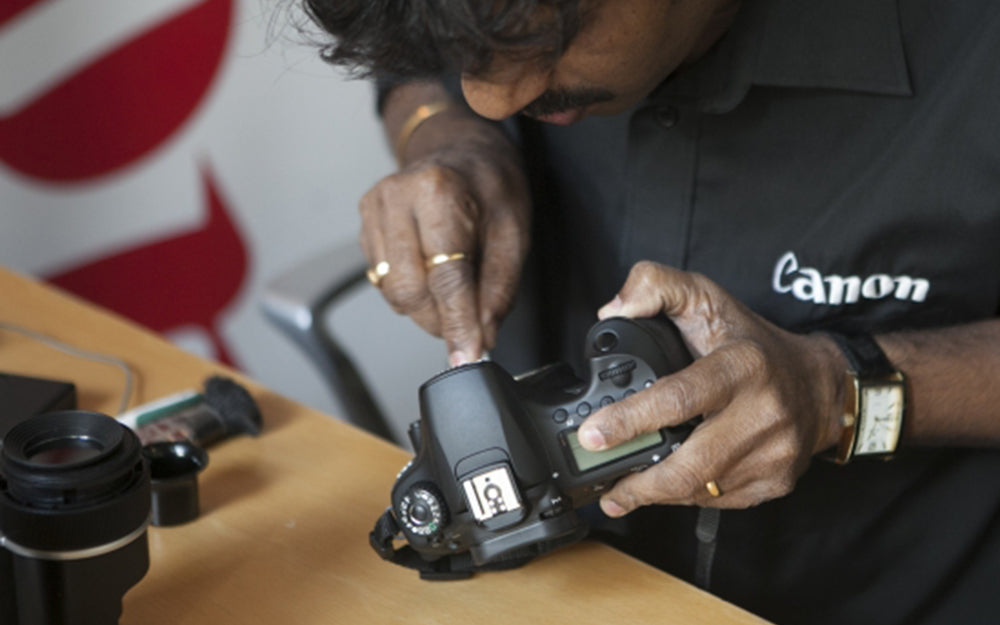 Where can I get my camera serviced in the UAE?