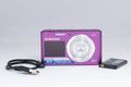 Samsung DV150F purple digital camera — with accessories
