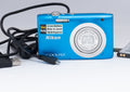 Nikon Coolpix S2600 blue digital camera — with accessories (unit 1)