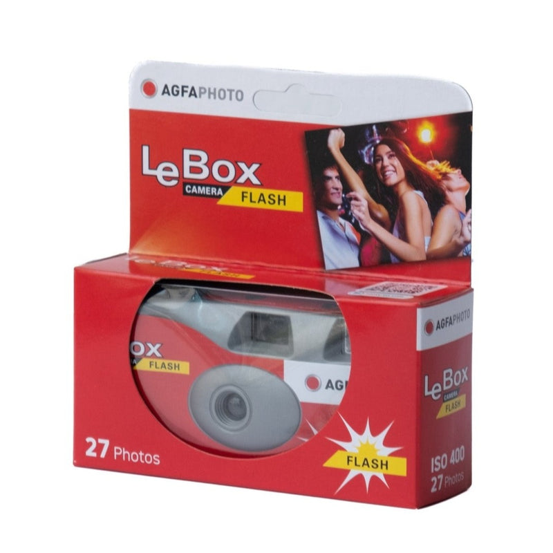 AgfaPhoto LeBox Flash Disposable Camera – Gulf Photo Plus