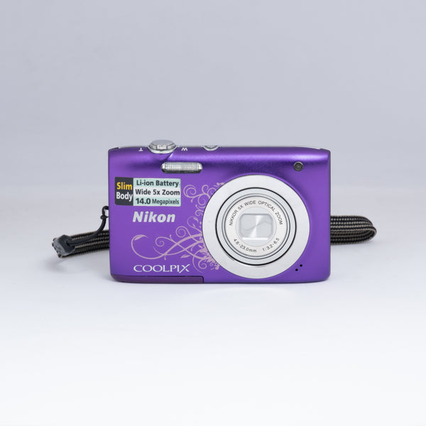 Nikon Coolpix S2600 Purple — front