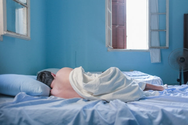 A Boy, Sleeping In Hostel Beirut