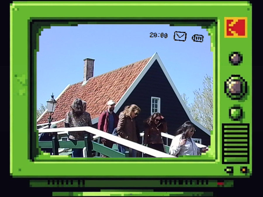 Kodak Charmera Millennium frame: Retro Video Player