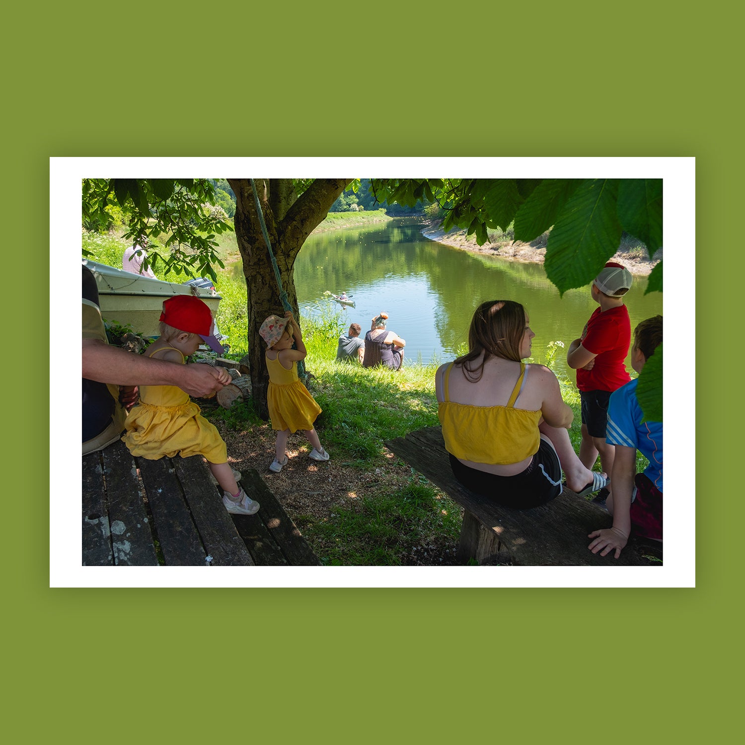 Tintern Duck Race on the river Wye.