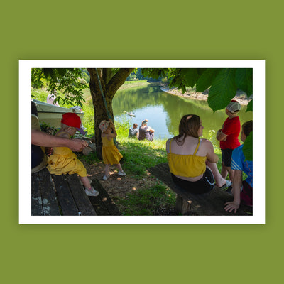 Tintern Duck Race on the river Wye.