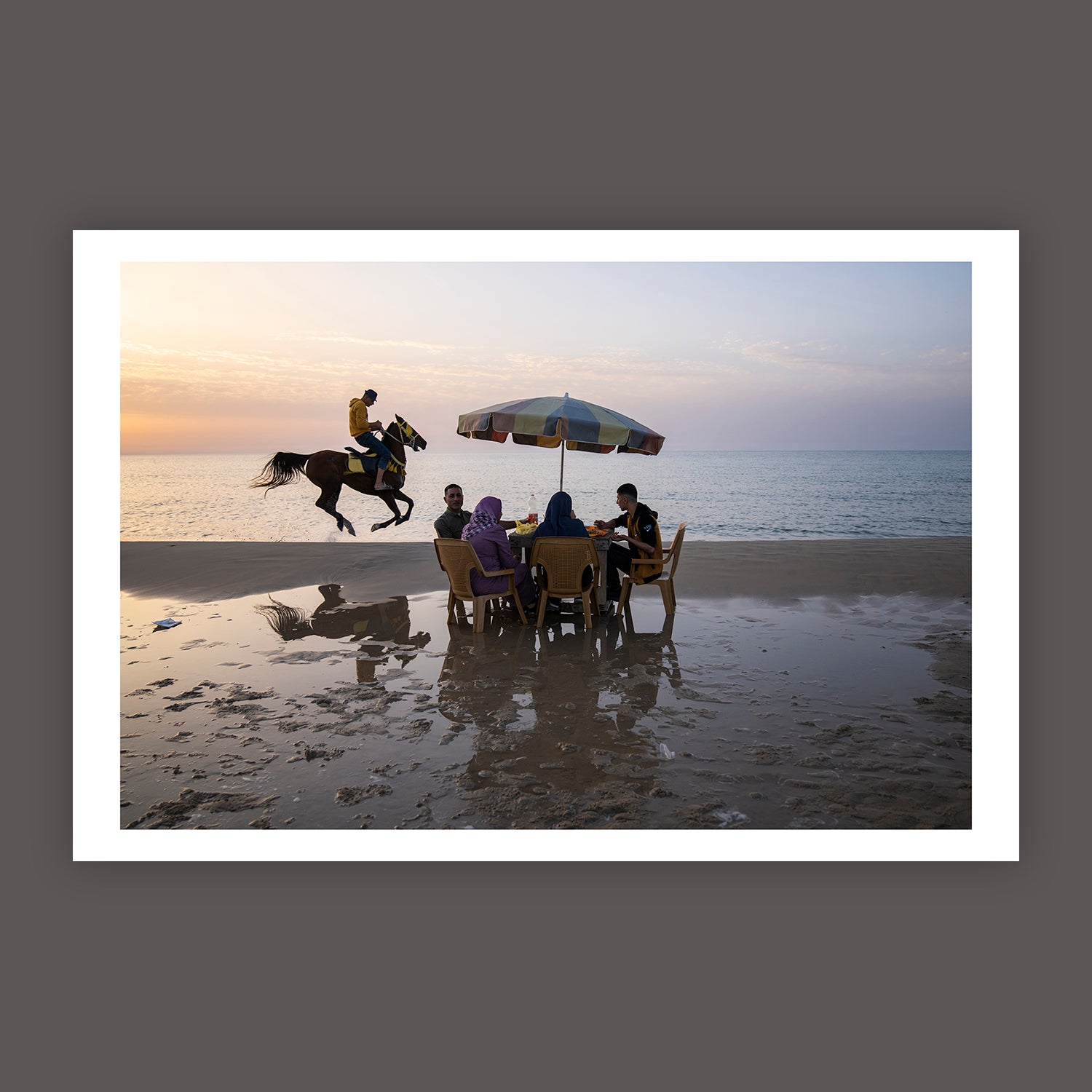 Their Day on the Beach