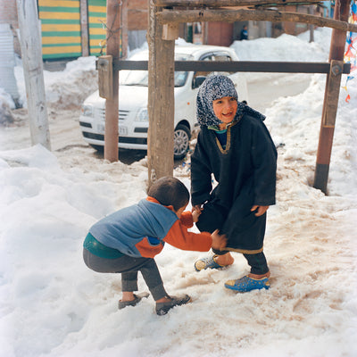 A winter morning in Budgam, Kashmir