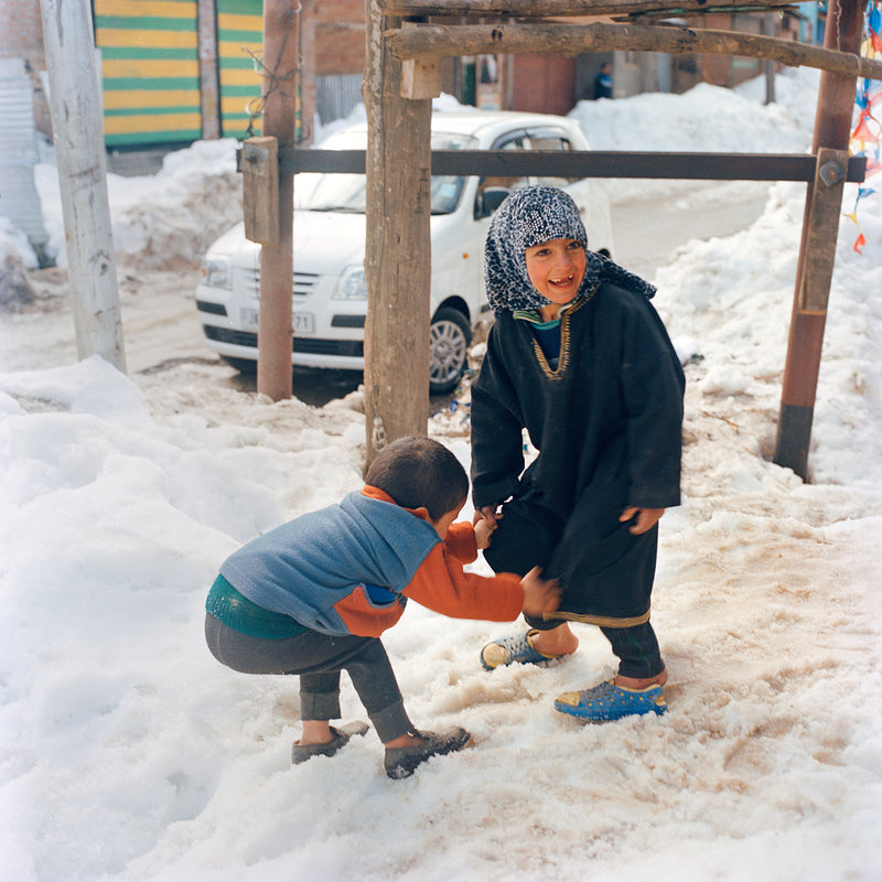 A winter morning in Budgam, Kashmir