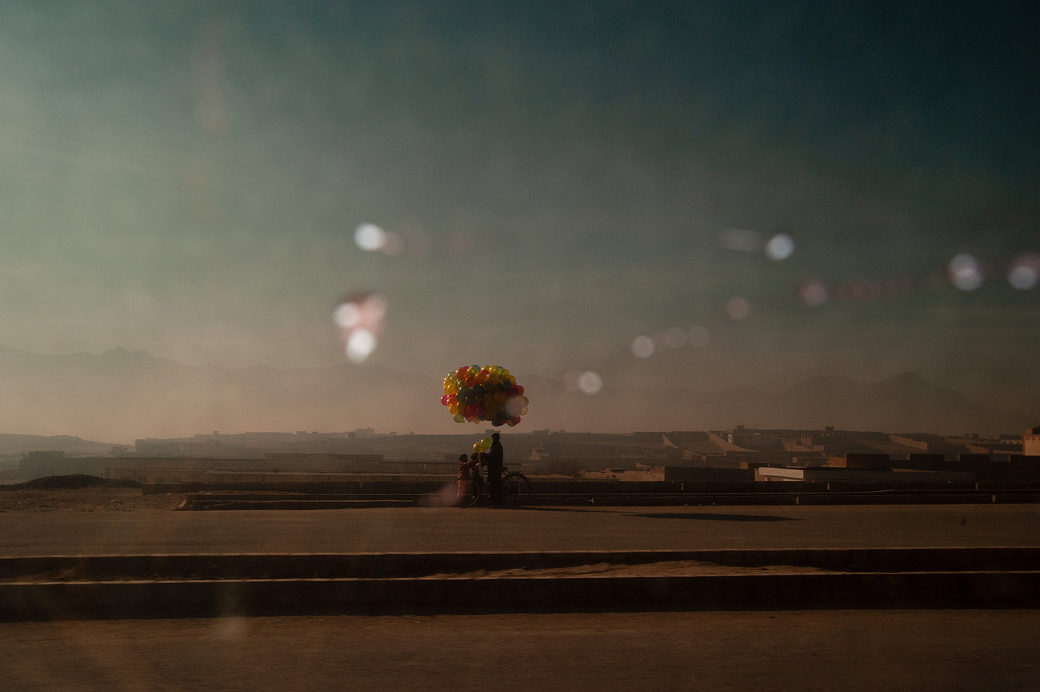 Kabul Patrol. Balloons.