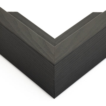 Wood with Grain — Black — 17 X 55mm