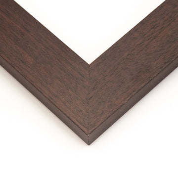 Wood with Grain — Dark Brown — 45 X 15mm