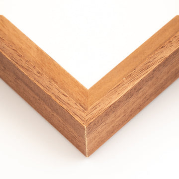 Wood with Grain — Medium Brown — 10 X 50mm