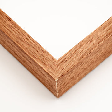 Wood with Grain — Medium Brown — 20 X 45MM